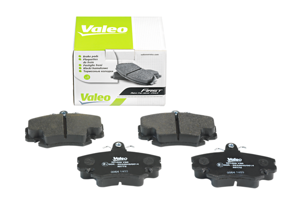 Jeu de plaquettes de frein pour voiture 100% pré-rodées | Valeo Service