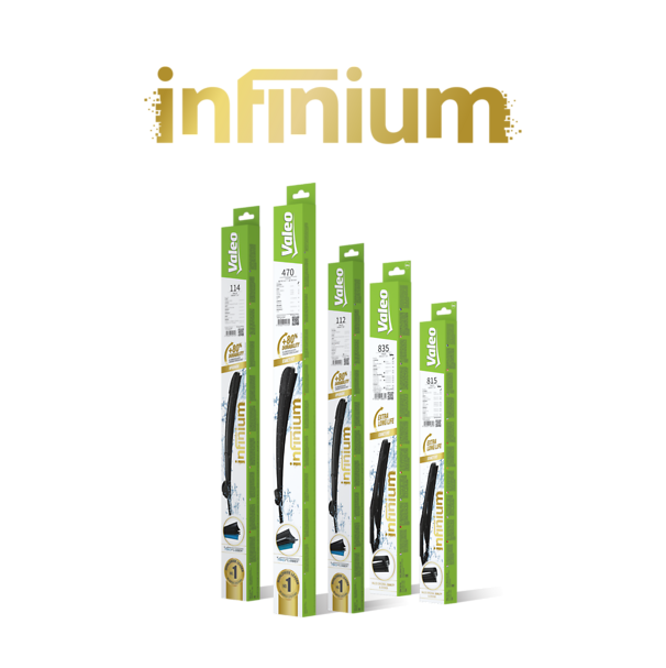 INFINIUM™ - LE BALAI D'ESSUIE-GLACE VALEO LE PLUS DURABLE