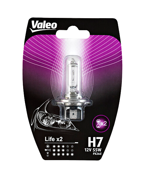 LAMP.H7 12V 55W TRANSPARENTE