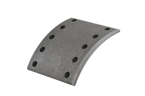 Brake lining for commercial vehicles